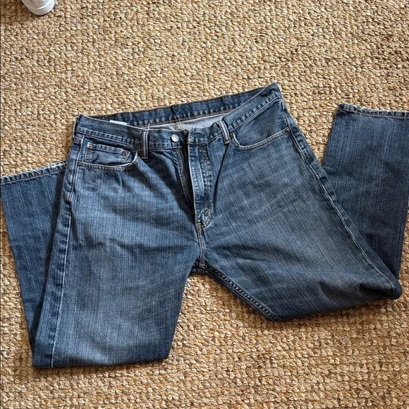 Levi's Men's Denim Straight Jeans - Picture 4 of 6